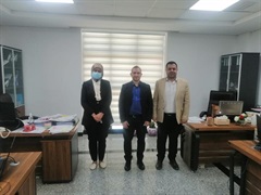 Reception and investor services department staff